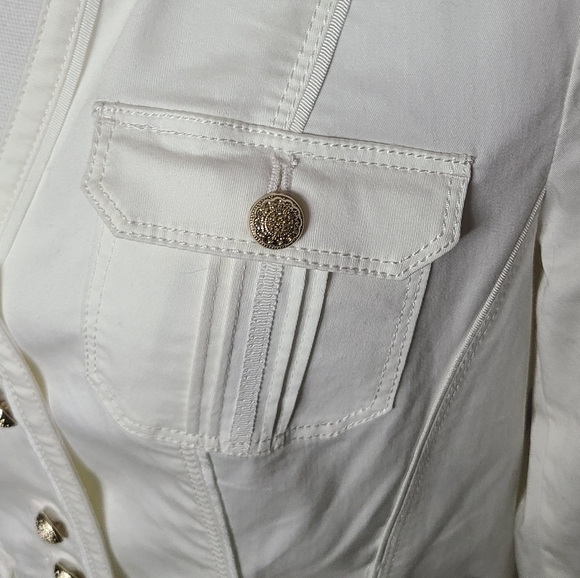 White House Black Market Jackets & Coats Whbm 34 Sleeve White